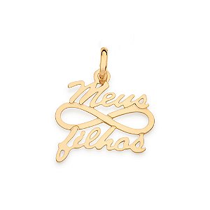 Pingente Rommanel Meus Filhos Ouro 18K