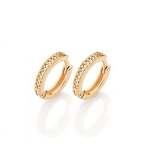 Brinco Argola 24 Zirconias Rommanel Ana Castela 527730