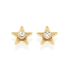 Brinco Estrela Zirconias Rommanel Ana Castela 527728