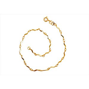 PULSEIRA FOLHEADA A OURO - TAM.18 5504611800