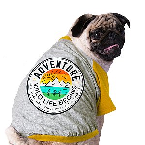 Camiseta california para cães e gatos - Wild Adventure California