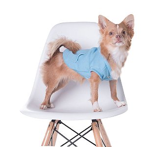 Casaco de moletom azul para cães e gatos | Sky
