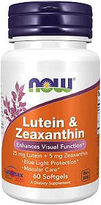 Lutein e Zeaxanthin (60 Caps) Now foods