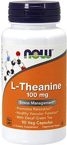 L-Theanine - 100 Mg 90cps Now Foods