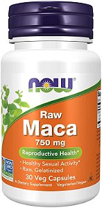 Maca 750mg (30 cápsulas) - Now Foods