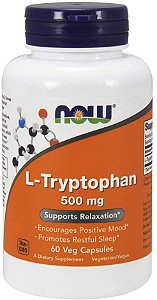L-TRYPTOPHAN 500MG (60CAPS) - NOW FOODS