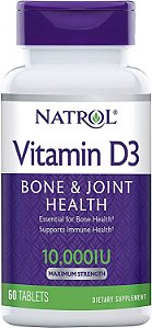 Vitamina D3 10000IU - NATROL 60 tabletes