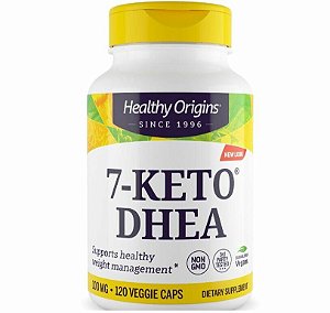 7 Keto DHEA 100 mg - Healthy Origins - 60 cápsulas