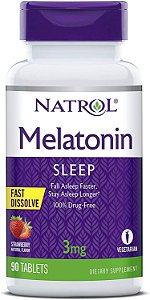 Melatonina 3mg (90 Tabletes) Natrol