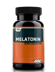 Melatonina 3mg - Optimum Nutrition (100 cápsulas)