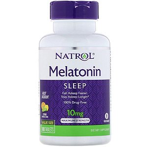 Melatonina 10mg F/D (60 tabletes) - Natrol
