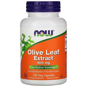 Olive Leaf Extract (120cáps) 500mg - Now Foods