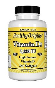 Vitamina D3 2400 UI - Healthy Origins - 360 Softgels