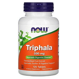 NOW Supplements Triphala 500 mg - 120 Tablets