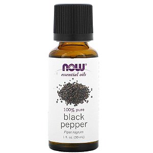 Black Pepper Oil 30ml - Now Foods