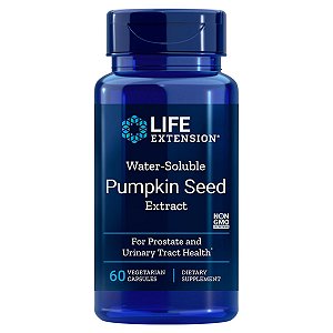 Life Extension Water-Soluble Pumpkin Seed Extract, 60 capsules