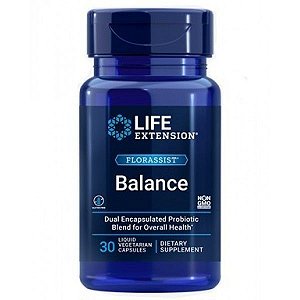 Life Extension FLORASSIST Balance 30 cápsulas vegetais líquidos