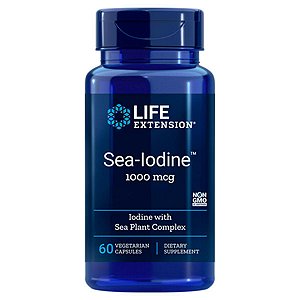 Sea Iodine Iodo Marinho 1000mcg 60 Caps - Life Extension