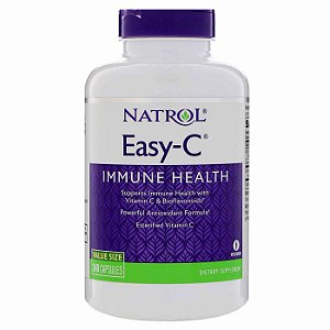 Natrol Easy-c Vitamina C 500mg E Bioflavonoids 120caps