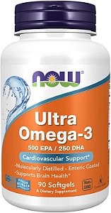 Ultra Omega 3 (90 Capsulas) Epa Dha - Now Foods