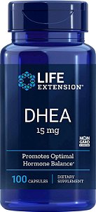 DHEA 15mg (100 cápsulas) - Life Extension