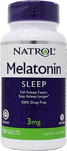 Melatonina 3mg (100 Tablets) - Natrol