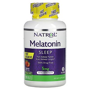 Melatonina Fast Dissolve 5mg (150 Tabletes) Natrol