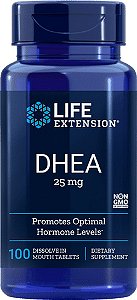 DHEA 25mg - 100 Sublingual - Life Extension