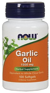 Garlic Oil 1500 mg 100 Softgels - Now Foods