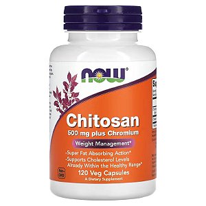 Chitosan 500 Mg - 120caps - Now Foods