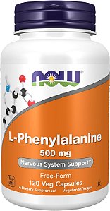 L-Phenylalanine 500 mg 120Caps - Now Foods