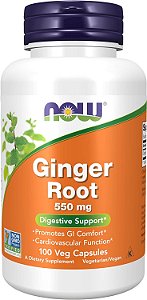 Ginger Root 550 mg 100 Caps - Now Foods