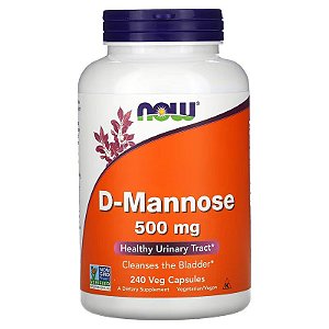 D Mannose (d-manose) 500mg 240 Cps Now Foods