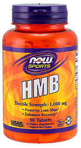 HMB 1000mg 120 caps NOW Foods