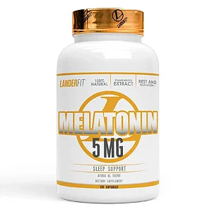 Melatonina 5mg 120 Cápsulas - LanderFit