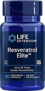 Resveratrol Elite (30 Cápsulas) – Life Extension