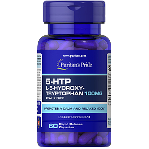 5-HTP 100mg  (60 caps) - Puritan Pride