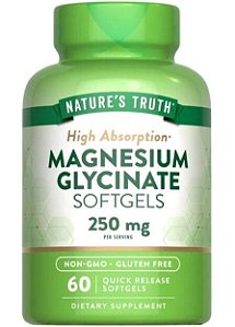 Citrato de Magnésio 250mg, 60 cápsulas, Nature's Truth