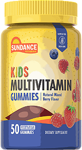 Multivitamínico Kids, 50 gomas sabor frutas vermelhas , Sundance