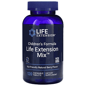 Multivitamínico Infantil, Children's Formula, 120 Comprimidos Mastigáveis, Life Extension