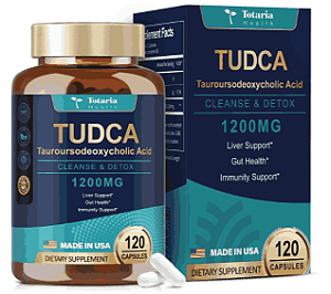 TUDCA 1200mg, 120 Cápsulas, Totaria Health