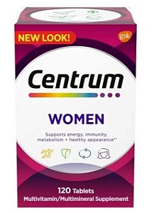 Centrum Women , 120 Comprimidos, Importado
