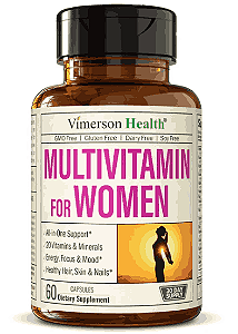 Multivitamínico para Mulheres, 60 Cápsulas, Vimerson Health