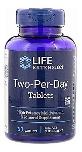 Multivitaminico Two Per Day, 60 tablets, Life Extension
