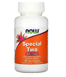 Multivitamínico, Special Two, 120 Cápsulas, Now