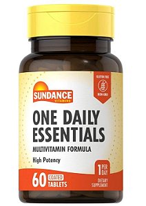 One Daily Essentials, Multivitamínico Diário para Adultos, 60 Comprimidos, Sundance