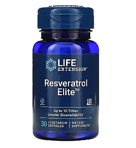 Resveratrol Elite, 167mg, 30 Cápsulas, Life Extension