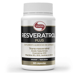Resveratrol Plus, 60 Cápsulas, Vitafor