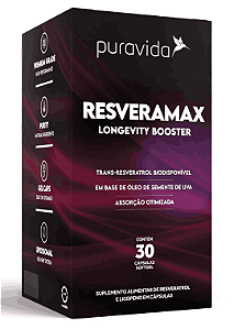 Resveramax, 30 Cápsulas, Puravida