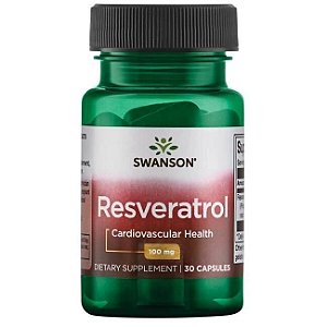 Resveratrol, 100mg, 30 Cápsulas, Swanson